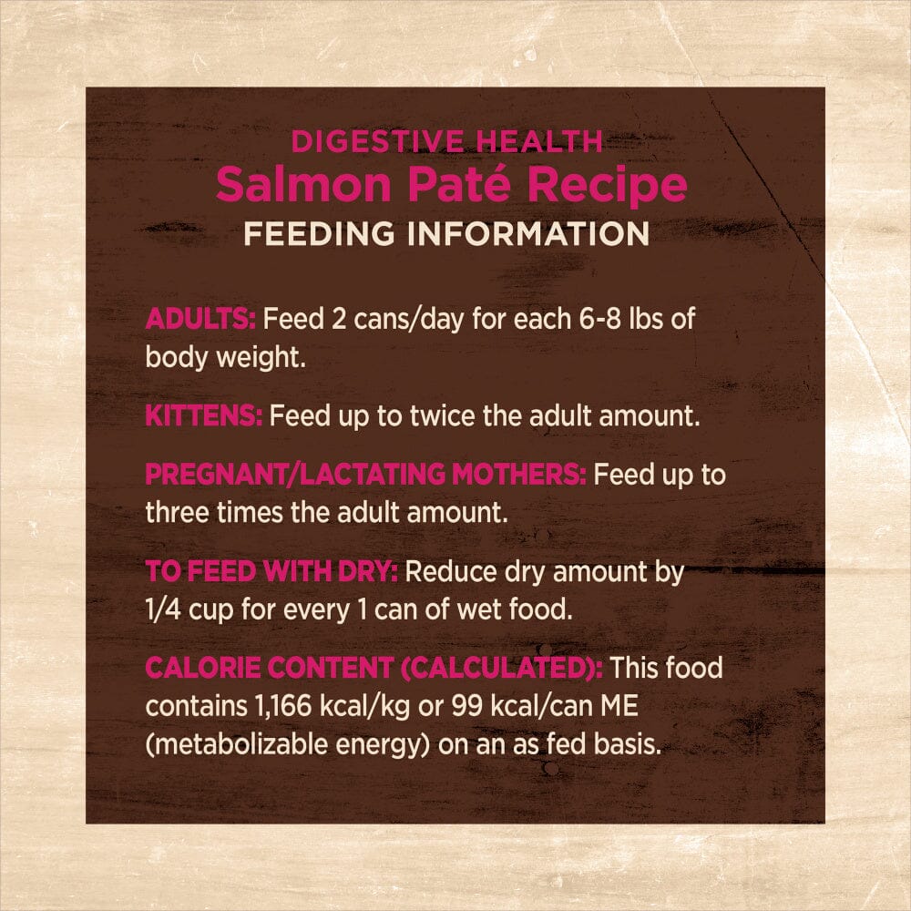 Wellness Core Digestive Health Salmon Pate Recipe Canned Cat Food  