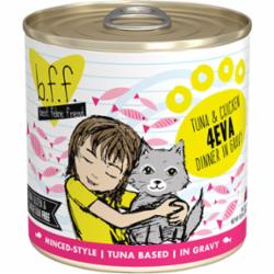 Weruva BFF 4EVA Tuna Chicken Canned Cat Food - 10 Oz - Case of 12