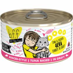 Weruva BFF 4EVA Tuna Chicken Canned Cat Food - 3 Oz - Case of 24