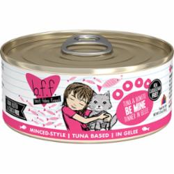 Weruva BFF Be Mine Tuna Bonito Canned Cat Food - 5.5 Oz - Case of 24  