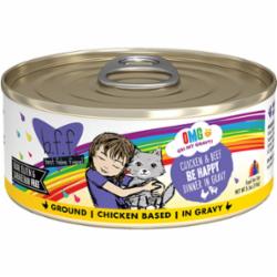 Weruva BFF OMG BE HAPPY Chicken Beef Canned Cat Food - 5.5 Oz - Case of 8