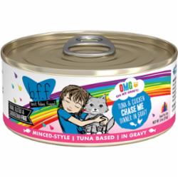 Weruva BFF OMG CHASE ME Tuna Canned Cat Food - 5.5 Oz - Case of 8  