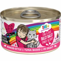 Weruva BFF OMG DILLY DALLY Tuna Canned Cat Food - 2.8 Oz - Case of 12  