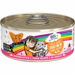 Weruva BFF OMG START ME Tuna Canned Cat Food - 5.5 Oz - Case of 8  