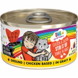Weruva BFF OMG STIR IT UP Chicken Canned Cat Food - 2.8 Oz - Case of 12