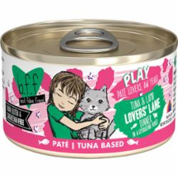 Weruva BFF PLAY LOVER LANE Tuna Pate Canned Cat Food - 2.8 Oz - Case of 12  