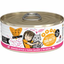 Weruva BFF SOULMATE Tuna Salmon Canned Cat Food - 5.5 Oz - Case of 24  