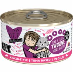 Weruva BFF TWOSOME Tuna Tilapia Canned Cat Food - 3 Oz - Case of 24