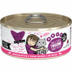 Weruva BFF TWOSOME Tuna Tilapia Canned Cat Food - 5.5 Oz - Case of 24  