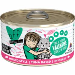 Weruva BFF VALENTINE Tuna Vegetables Canned Cat Food - 3 Oz - Case of 24  