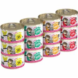 Weruva BFF Variety Pack Canned Cat Food - 3 Oz - Case of 12  