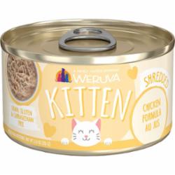 Weruva Cat Kitten Chicken AU JUS Canned Cat Food - 3 Oz - Case of 12  