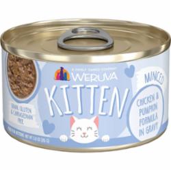 Weruva Cat Kitten Chicken Pumpkin and Gravy Canned Cat Food - 3 Oz - Case of 12  