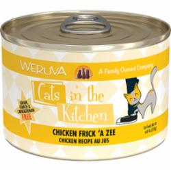 Weruva Cats in the Kitchen Chicken FRICK A ZEE Canned Cat Food - 6 Oz - Case of 24