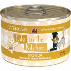 Weruva Cats in the Kitchen GOLDIE LOX Canned Cat Food - 6 Oz - Case of 24
