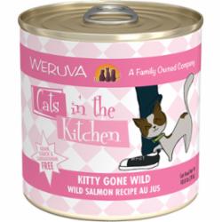 Weruva Cats in the Kitchen KITTY GONE Wild Canned Cat Food - 10 Oz - Case of 12