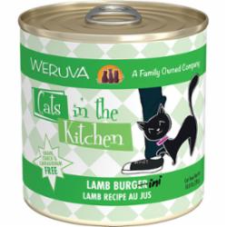 Weruva Cats in the Kitchen Lamb BURGINI Canned Cat Food - 10 Oz - Case of 12  