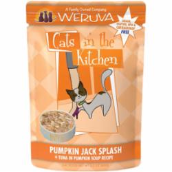 Weruva Cats in the Kitchen Pumpkin JACK SPLASH Wet Cat Food - 3 Oz Pouch - Case of 12  