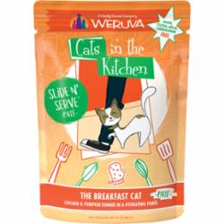 Weruva Cats in the Kitchen Slide N' Serve Breakfast Wet Cat Food - 3 Oz Pouch - Case of...