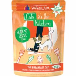 Weruva Cats in the Kitchen Slide N' Serve Breakfast Wet Cat Food - 3 Oz Pouch - Case of 12  