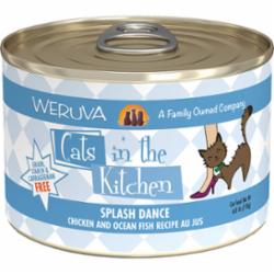Weruva Cats in the Kitchen SPLASH DANCE Canned Cat Food - 6 Oz - Case of 24  