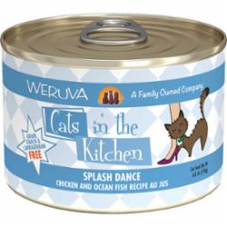 Weruva Cats in the Kitchen SPLASH DANCE Canned Cat Food - 6 Oz - Case of 24