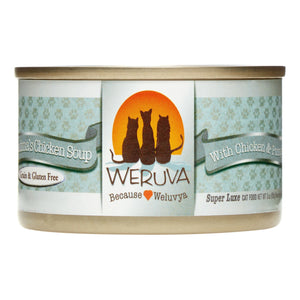 Weruva Chicken Soup Canned Cat Food - 3 Oz - Case of 24