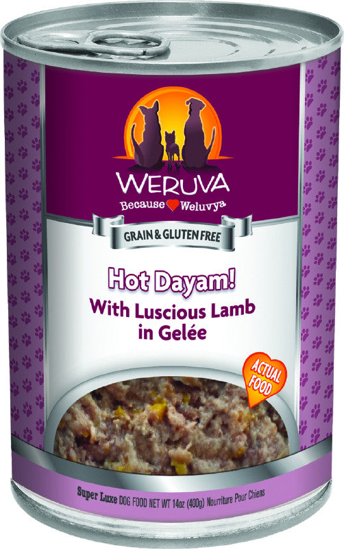 Weruva Hot Dayam Canned Dog Food - 14 Oz - Case of 12