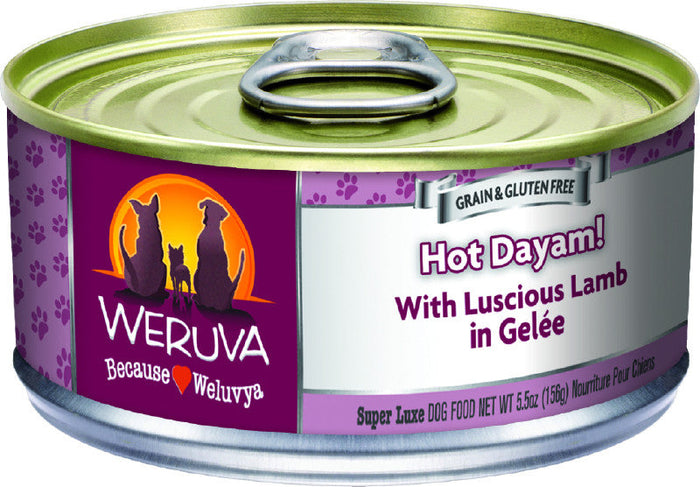 Weruva Hot Dayam Canned Dog Food - 5.5 Oz - Case of 24