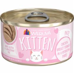 Weruva Kitten Puree Chicken Canned Cat Food - 3 Oz - Case of 12