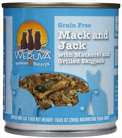 Weruva Mack Jack Canned Cat Food - 10 Oz - Case of 12