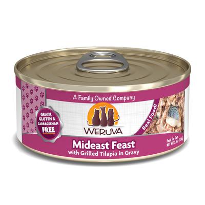 Weruva Mideast Feast Canned Cat Food - 5.5 Oz - Case of 24