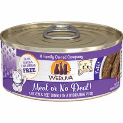 Weruva Pate Meal or No Deal Canned Cat Food - 5.5 Oz - Case of 8  