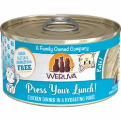 Weruva Pate Press Lunch Canned Cat Food - 3 Oz - Case of 12  