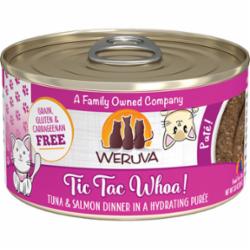 Weruva Pate Tic Tac Whoa Canned Cat Food - 3 Oz - Case of 12