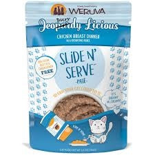 Weruva Slide and Serve Jeopurrdy Wet Cat Food - 5.5 Oz - Case of 12