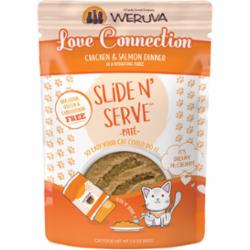 Weruva Slide and Serve Love Connection Wet Cat Food - 2.8 Oz - Case of 12