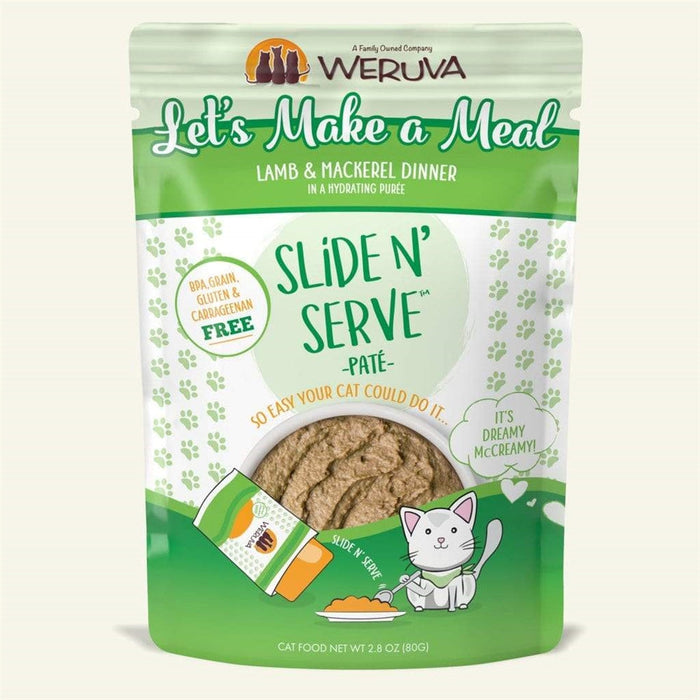 Weruva Slide and Serve Make-a-Meal Wet Cat Food - 2.8 Oz - Case of 12