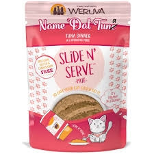 Weruva Slide and Serve Name Dat Tuna Wet Cat Food - 2.8 Oz - Case of 12