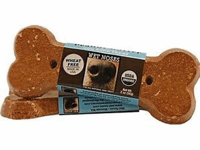 Wet Noses Treats Big Bones Grain-Free Peanut Butter & Molasses Crunchy Dog Treats - 2 oz Bones - Case of 24  