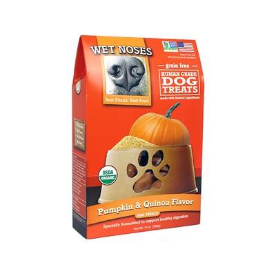 Wet Noses Treats Grain-Free Pumpkin & Quinoa Crunchy Dog Treats - 14 oz Box  