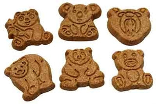 Wet Noses Treats Howlin' Goodies Apple Cinnamon Bears BULK Crunchy Dog Treats - Case of 10 lb  