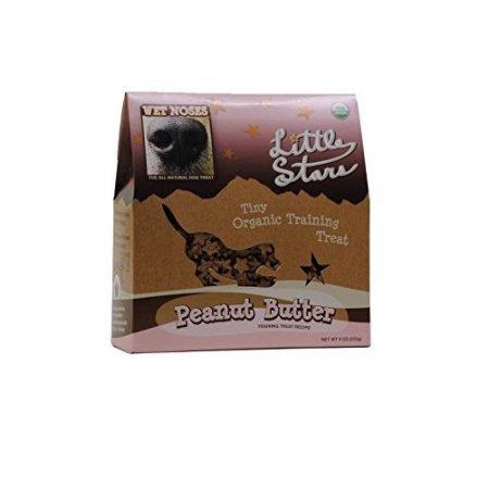 Wet Noses Treats Little Stars Training Treats Peanut Butter Crunchy Dog Treats - 9 oz Box  