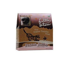 Wet Noses Treats Little Stars Training Treats Peanut Butter Crunchy Dog Treats - 9 oz Box
