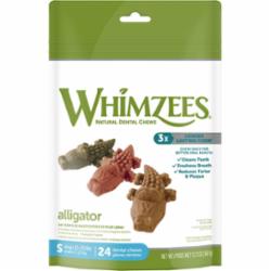 Whimzees Alligator Dental Dog Chews - Small - 12.7 Oz