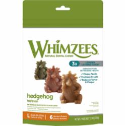 Whimzees Hedgehog Dental Dog Chews - Large - 12.7 Oz