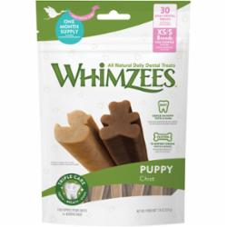 Whimzees Puppy Dental Dog Chews - Extra Small / Small - 7.9 Oz