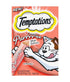 Whiskas Temptations Creamy Salmon Purree Cat Treats or Wet Cat Food - 6.7 oz - Case of 5  