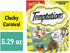 Whiskas Temptations Shake Ups Clucky Carnival Soft and Crunchy Cat Treats - 5.29 oz  