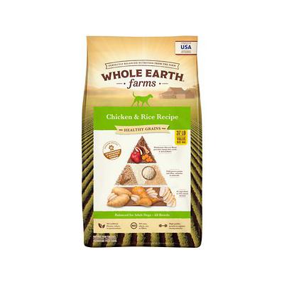 Whole Earth Farms Healthy Grains Chicken & Rice Dry Dog Food - 37 lb Bag